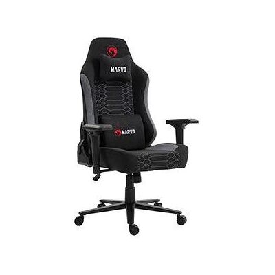 Marvo Gaming Stuhl KAHN GREY, schwarz-grau, Gaming Stuhl, Schwarz, Grau Marvo Gaming Stuhl KAHN GREY, schwarz-grau, Gaming Stuhl, Schwarz, Grau
