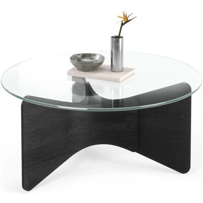 Umbra, Couchtisch + Beistelltisch, Madera Coffee Table Black (84 x 84 x 38 cm) Umbra, Couchtisch + Beistelltisch, Madera Coffee Table Black (84 x 84 x 38 cm)