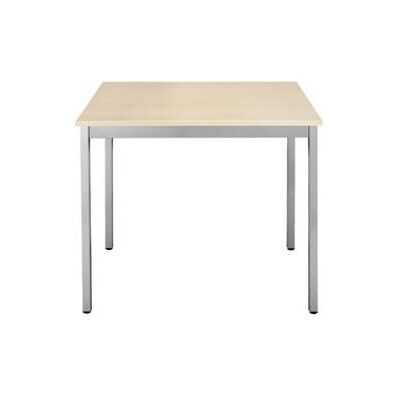 SODEMATUB Mehrzwecktisch - Ahorn & Aluminium rechteckig - 180x80x74 cm SODEMATUB Mehrzwecktisch - Ahorn & Aluminium rechteckig - 180x80x74 cm