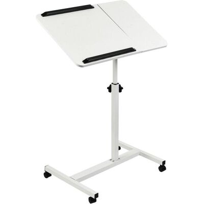 Maclean, Schreibtisch, Mobiler Schreibtisch/Laptop-Ständer (60 x 40 x 89 cm) Maclean, Schreibtisch, Mobiler Schreibtisch/Laptop-Ständer (60 x 40 x 89 cm)