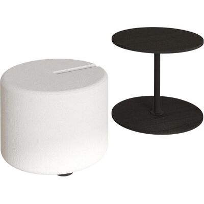 Homitis, Couchtisch + Beistelltisch, Vexana Side Table Set (43 x 43 x 47 cm) Homitis, Couchtisch + Beistelltisch, Vexana Side Table Set (43 x 43 x 47 cm)