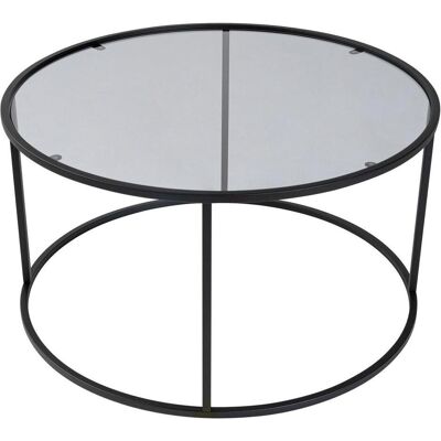 Aurum Mono Couchtisch - Modernes Glas & Stahl Aurum Mono Couchtisch - Modernes Glas & Stahl