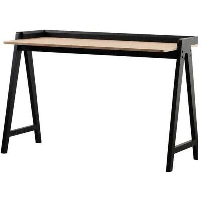Schaffenburg, Schreibtisch, Schreibtisch DOM-TW126-EIK-ZWART Eiche, Schwarz (123 x 60 x 80 cm) Schaffenburg, Schreibtisch, Schreibtisch DOM-TW126-EIK-ZWART Eiche, Schwarz (123 x 60 x 80 cm)