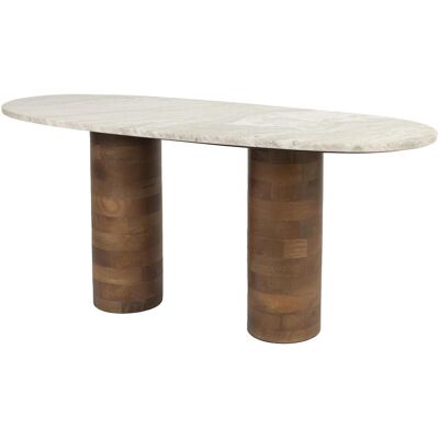 White Label Living, Couchtisch + Beistelltisch, Kouk (100 x 40 x 43 cm) White Label Living, Couchtisch + Beistelltisch, Kouk (100 x 40 x 43 cm)