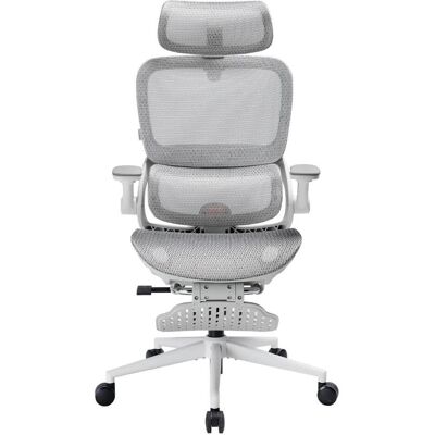 Sihoo, Bürostuhl, B100 PRO GRY WHI mit Fussstütze (46.50 - 55.50 cm) Sihoo, Bürostuhl, B100 PRO GRY WHI mit Fussstütze (46.50 - 55.50 cm)