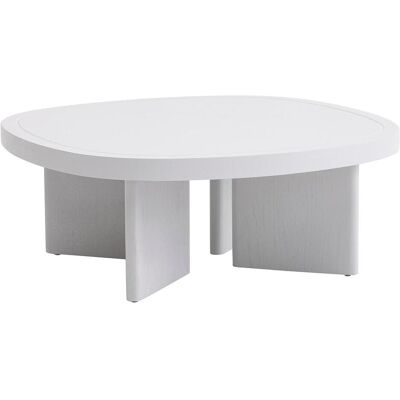 Hanah Home, Couchtisch + Beistelltisch, Cream (92 x 92 x 35 cm) Hanah Home, Couchtisch + Beistelltisch, Cream (92 x 92 x 35 cm)
