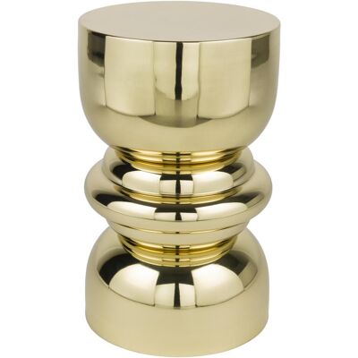White Label Living, Couchtisch + Beistelltisch, Side Table Kinga Gold (29.50 x 29.50 x 48 cm) White Label Living, Couchtisch + Beistelltisch, Side Table Kinga Gold (29.50 x 29.50 x 48 cm)