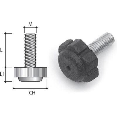 Haushalt, Tischbeine + Tischgestell, SUPPORT FURN M8X22 PI06 PNE 4PCS Haushalt, Tischbeine + Tischgestell, SUPPORT FURN M8X22 PI06 PNE 4PCS