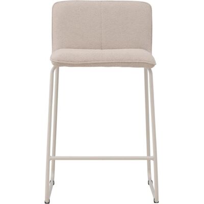 Venture Home Bisbee - 2er Set Beige Bouclé Barhocker - Stilvoll & Komfortabel Venture Home Bisbee - 2er Set Beige Bouclé Barhocker - Stilvoll & Komfortabel