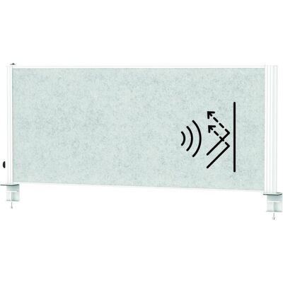 Maul, Trennwand, Tisch-Trennwand MAULconnecto Uplight 120x50cm Akustik h.gr/ws (120 x 50 cm) Maul, Trennwand, Tisch-Trennwand MAULconnecto Uplight 120x50cm Akustik h.gr/ws (120 x 50 cm)