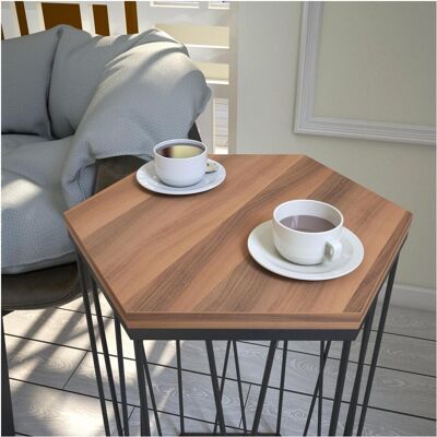 Hanah Home, Couchtisch + Beistelltisch, Wilson (40 x 35 x 62 cm) Hanah Home, Couchtisch + Beistelltisch, Wilson (40 x 35 x 62 cm)