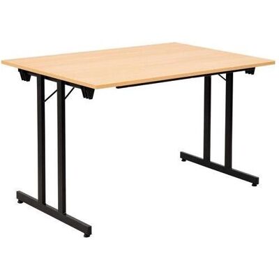 Sodematub, Schreibtisch, Klapptisch FT128TPMU-1100 Holz Orange (120 x 80 x 74 cm) Sodematub, Schreibtisch, Klapptisch FT128TPMU-1100 Holz Orange (120 x 80 x 74 cm)