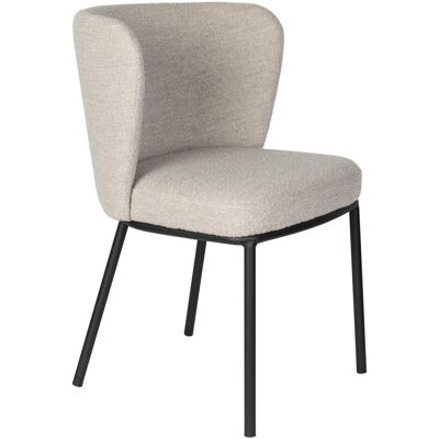 2x White Label Living, Stühle, Guus Chair Beige 2x White Label Living, Stühle, Guus Chair Beige