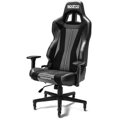 Sparco Trooper, Gaming Stuhl, Schwarz Sparco Trooper, Gaming Stuhl, Schwarz