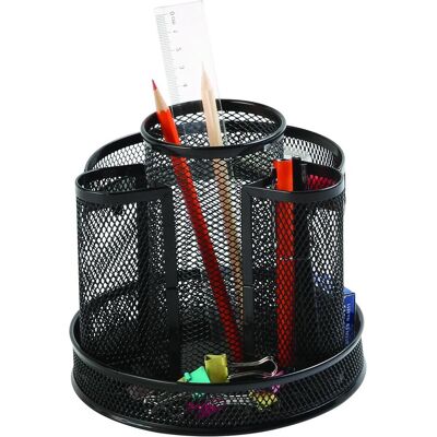 Q-Connect, Schreibtisch Accessoire, K-CONNECT Office Set Tisch mit schwarzem Metalldrehbein Q-Connect, Schreibtisch Accessoire, K-CONNECT Office Set Tisch mit schwarzem Metalldrehbein