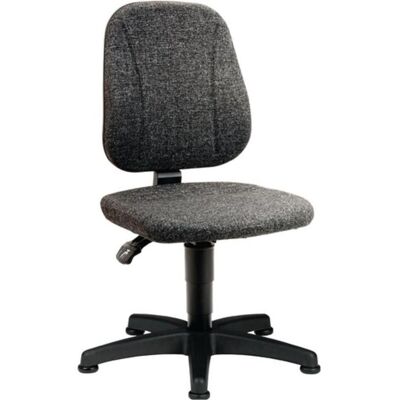 Bimos, Bürostuhl, Arbeitsdrehstuhl Unitec Bodengleiter Stoffpolster grau 440-620 mm (44 - 62 cm) Bimos, Bürostuhl, Arbeitsdrehstuhl Unitec Bodengleiter Stoffpolster grau 440-620 mm (44 - 62 cm)