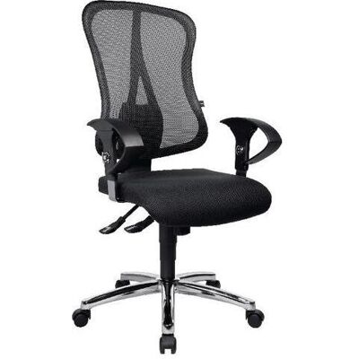 Topstar, Bürostuhl, Bürostuhl Head Point SY Deluxe Netzstoff, Stoff Schwarz (39 - 51 cm) Topstar, Bürostuhl, Bürostuhl Head Point SY Deluxe Netzstoff, Stoff Schwarz (39 - 51 cm)