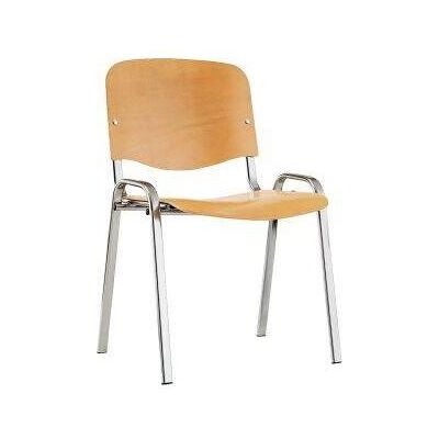 Topstar, Stühle, Bes.-Stuhl ISO Holz chrom/Buche Topstar, Stühle, Bes.-Stuhl ISO Holz chrom/Buche