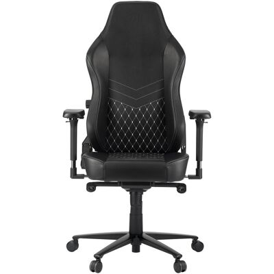 Zengear ZEN SAGA REAL LEATHER GAMING CHAIR - Schwarz - Leder -, Gaming Stuhl, Schwarz Zengear ZEN SAGA REAL LEATHER GAMING CHAIR - Schwarz - Leder -, Gaming Stuhl, Schwarz