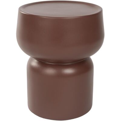 White Label Living, Couchtisch + Beistelltisch, Side Table Eline Terra (30 x 30 x 36 cm) White Label Living, Couchtisch + Beistelltisch, Side Table Eline Terra (30 x 30 x 36 cm)