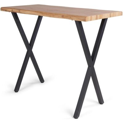 Domoletti, Barhocker, Dining table ANDA, black/wood, 120 x 60 x 100 cm Domoletti, Barhocker, Dining table ANDA, black/wood, 120 x 60 x 100 cm