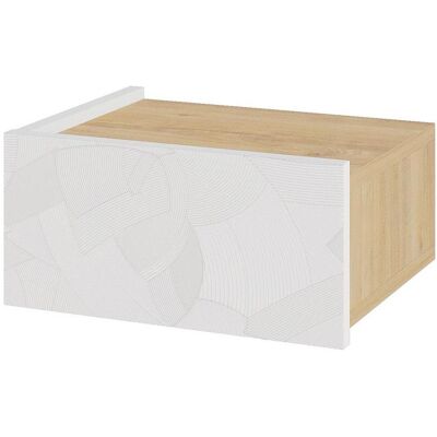 Skye Decor, Nachttisch, Onda Nightstand (38.40 x 31 x 18.50 cm) Skye Decor, Nachttisch, Onda Nightstand (38.40 x 31 x 18.50 cm)