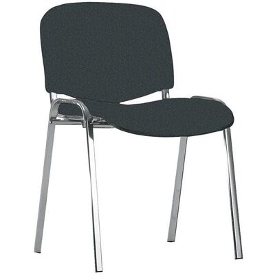 Topstar, Stühle, Bes.-Stuhl ISO Leder chrom/K-leder schw. Topstar, Stühle, Bes.-Stuhl ISO Leder chrom/K-leder schw.