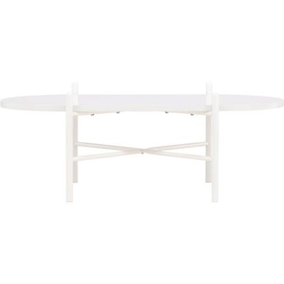 Venture Home Pueblo - Ovaler Holz-Couchtisch - Beige - Wohnzimmermöbel Venture Home Pueblo - Ovaler Holz-Couchtisch - Beige - Wohnzimmermöbel