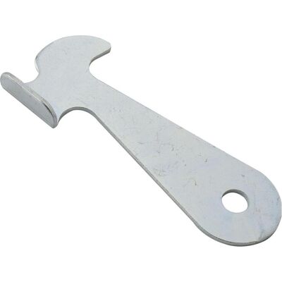 Italiana Ferramenta, Tischplatte, Schliesshaken, 62 x 25, 5 x 7 mm, Stahl weiss verzinkt Italiana Ferramenta, Tischplatte, Schliesshaken, 62 x 25, 5 x 7 mm, Stahl weiss verzinkt