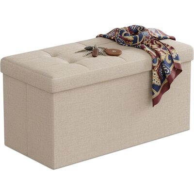 Relaxdays, Sitzbank, Sitzbank aus Stoff (76 cm) Relaxdays, Sitzbank, Sitzbank aus Stoff (76 cm)