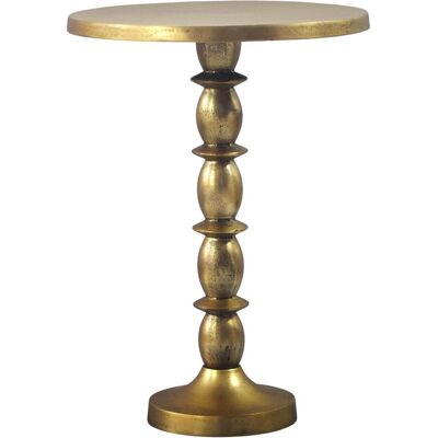 Wohnling, Couchtisch + Beistelltisch, Gold (40 x 40 x 56 cm) Wohnling, Couchtisch + Beistelltisch, Gold (40 x 40 x 56 cm)