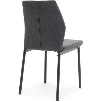 Domoletti, Stühle, Dining room chair Augusta, black/grey Domoletti, Stühle, Dining room chair Augusta, black/grey