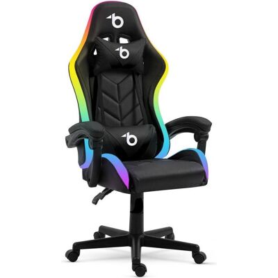 Delight BMD1115BK Gaming Chair Black, Gaming Stuhl, Schwarz Delight BMD1115BK Gaming Chair Black, Gaming Stuhl, Schwarz
