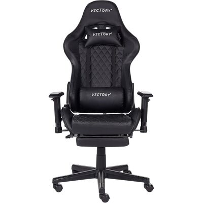 Beliani Victory, Gaming Stuhl, Schwarz Beliani Victory, Gaming Stuhl, Schwarz