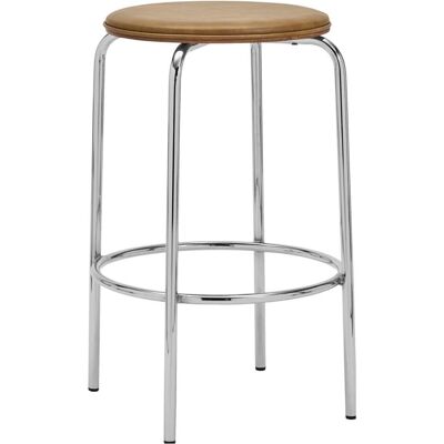House Doctor, Barhocker, Bar Stool, HDComma, Cognac, Chrome House Doctor, Barhocker, Bar Stool, HDComma, Cognac, Chrome