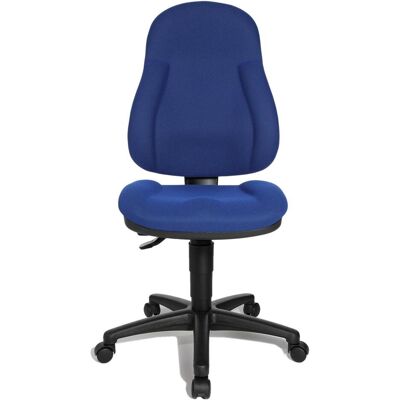 Topstar Bürostuhl Wellpoint 10 - Stoff blau, Schwarz Gestell - Bürostuhl Topstar Bürostuhl Wellpoint 10 - Stoff blau, Schwarz Gestell - Bürostuhl