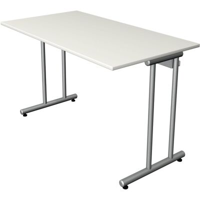 Kerkmann Weißer Rechteckiger Büro Schreibtisch - 120x65cm Kerkmann Weißer Rechteckiger Büro Schreibtisch - 120x65cm