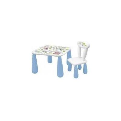 Maltex, Kinderstuhl + Kindertisch, Luna Town Tisch + Stuhl weiss, blau (Kinderstuhl, Kindertisch) Maltex, Kinderstuhl + Kindertisch, Luna Town Tisch + Stuhl weiss, blau (Kinderstuhl, Kindertisch)