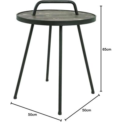 HAKU Möbel, Couchtisch + Beistelltisch, Bellamy (50 x 50 x 65 cm) HAKU Möbel, Couchtisch + Beistelltisch, Bellamy (50 x 50 x 65 cm)