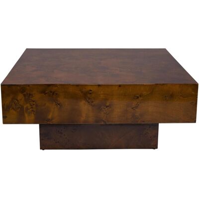 Dutchbone, Couchtisch + Beistelltisch, Coffee Table Quinn Walnut (90 x 90 x 40 cm) Dutchbone, Couchtisch + Beistelltisch, Coffee Table Quinn Walnut (90 x 90 x 40 cm)