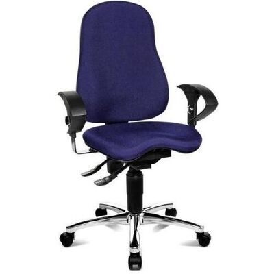 Topstar, Bürostuhl, Fitness-Drehstuhl Sitness10 Permanentkontakt blau (42 - 55 cm) Topstar, Bürostuhl, Fitness-Drehstuhl Sitness10 Permanentkontakt blau (42 - 55 cm)