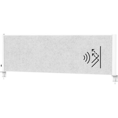 Maul, Trennwand, Tisch-Trennwand MAULconnecto Uplight 160x50cm Akustik h.gr/ws (160 x 50 cm) Maul, Trennwand, Tisch-Trennwand MAULconnecto Uplight 160x50cm Akustik h.gr/ws (160 x 50 cm)