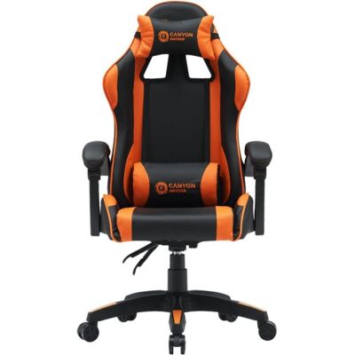 Canyon Ergonomic Gaming Stuhl Core SGCH2 Black/Orange retail, Gaming Stuhl, Schwarz, Orange Canyon Ergonomic Gaming Stuhl Core SGCH2 Black/Orange retail, Gaming Stuhl, Schwarz, Orange