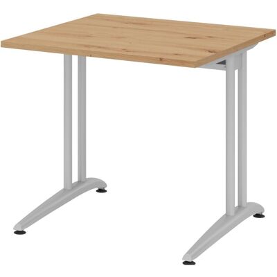 hjh OFFICE PRO BELA 8 S - 80x80 Schreibtisch - Eiche Varianten hjh OFFICE PRO BELA 8 S - 80x80 Schreibtisch - Eiche Varianten