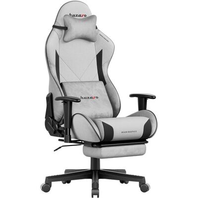 Huzaro Force 5.7 Grau Gaming-Stuhl, Gaming Stuhl, Grau, Schwarz Huzaro Force 5.7 Grau Gaming-Stuhl, Gaming Stuhl, Grau, Schwarz