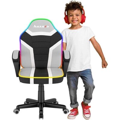 Huzaro Ranger 1.0 RGB Spielesessel für Kinder, Gaming Stuhl, Schwarz, Grau Huzaro Ranger 1.0 RGB Spielesessel für Kinder, Gaming Stuhl, Schwarz, Grau
