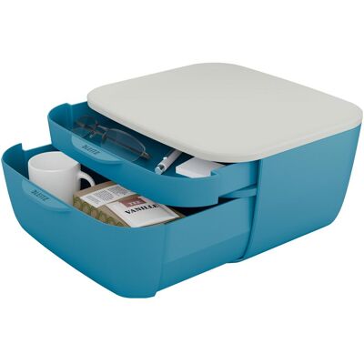 Leitz, Dokumentenablage, Schubladenbox Cosy Blau (A4, A5) Leitz, Dokumentenablage, Schubladenbox Cosy Blau (A4, A5)