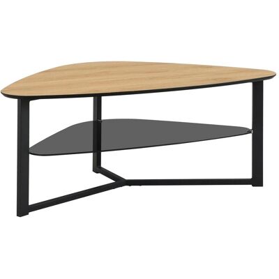 Wohnling, Couchtisch + Beistelltisch, nierenförmig (110 x 110 x 45 cm) Wohnling, Couchtisch + Beistelltisch, nierenförmig (110 x 110 x 45 cm)