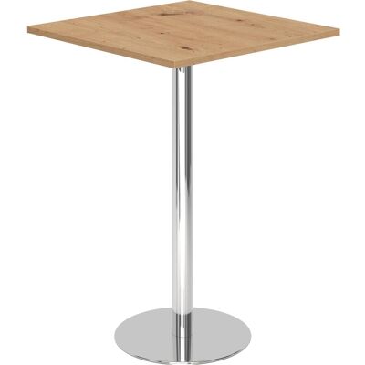 Hammerbacher, Bartisch, Stehtisch 80x80cm Asteiche/Chrom (80 x 80 x 111 cm) Hammerbacher, Bartisch, Stehtisch 80x80cm Asteiche/Chrom (80 x 80 x 111 cm)