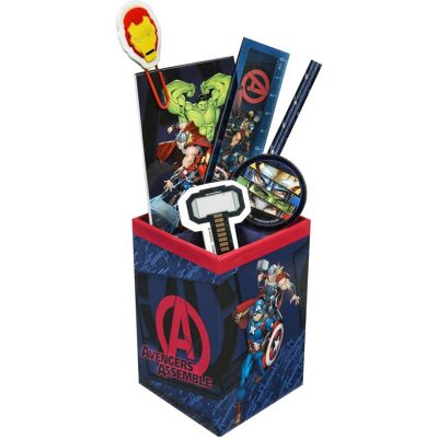 Undercover, Schreibtisch Accessoire, Stiftehalter gefüllt 7-teilig Avengers Undercover, Schreibtisch Accessoire, Stiftehalter gefüllt 7-teilig Avengers